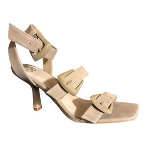 Vince Camuto Jeminstie Ankle Strap Sandal, Tortilla, Size 8M - Never Worn